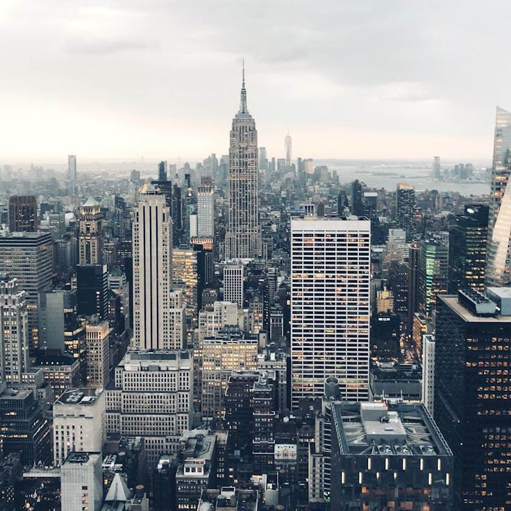 City skyline in Milan, Italy